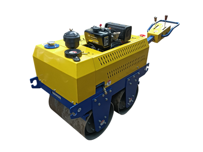 Double Drum Walk Behind Roller