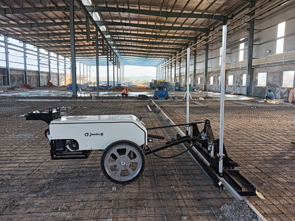 Walk Behind Laser Screed Machine