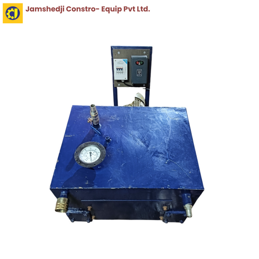 Vacuum Dewatering Pump - 5hp Side View - Jamshedji Equip - Jamshedji Equip