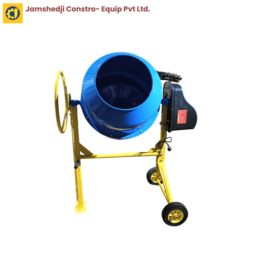 Portable compact concrete mixer
