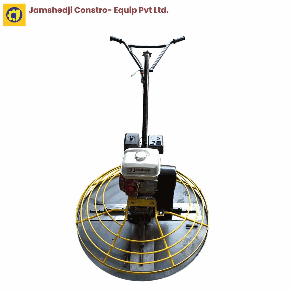 Power Floater- Petrol front side view