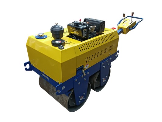 Double Drum Walk Behind Roller